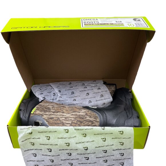 Gator Waders Women's Omega Uninsulated Mossy Oak Bottomland Waterproof Boots - Picture 4 of 14